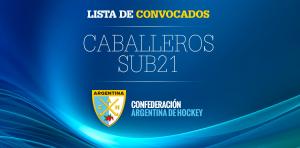 CONCENTRACIN NACIONAL CABALLEROS SUB 21 EN MAR DEL PLATA